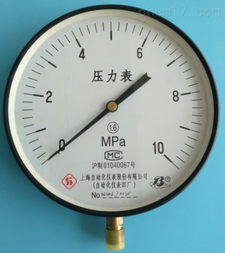 Y-200径向压力表